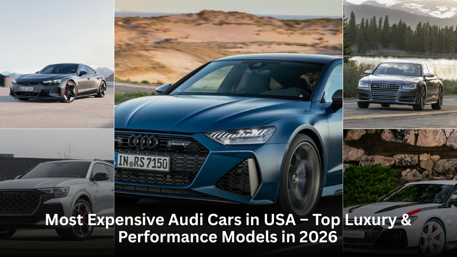 Most Expensive Audi Cars in USA – Top Luxury & Performance Models in 2026